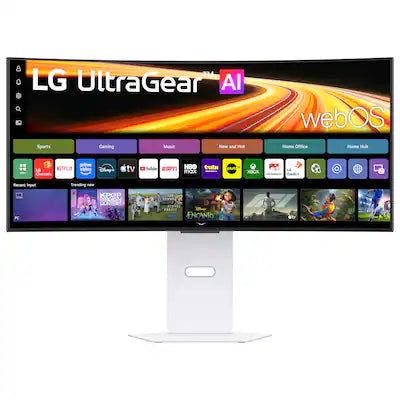 LG - UltraGear 34" OLED WQHD 240Hz 0.03ms G-SYNC FreeSync Premium Pro Gaming Monitor with DisplayHDR400 TRUE