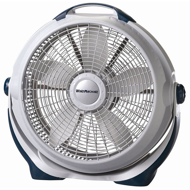 Front. Lasko - 20" Floor Fan - Gray.