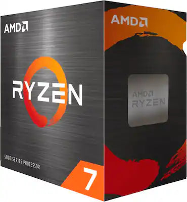 AMD - Ryzen 7 5800XT 8-Core - 16-Thread 3.8 GHz (4.8 GHz Max Boost) Socket AM4 PCI Express 4.0 Unlocked Desktop Processor