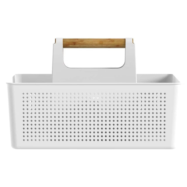 Front. OU - OU Cleaning Caddy, Cleaning Supplies Storage Organizer Bucket with Handle.