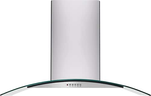 Front. Frigidaire - 30" Convertible Range Hood - Stainless Steel And Glass.