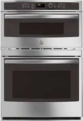 GE - 30" Single Electric Wall Oven with Built-In Microwave