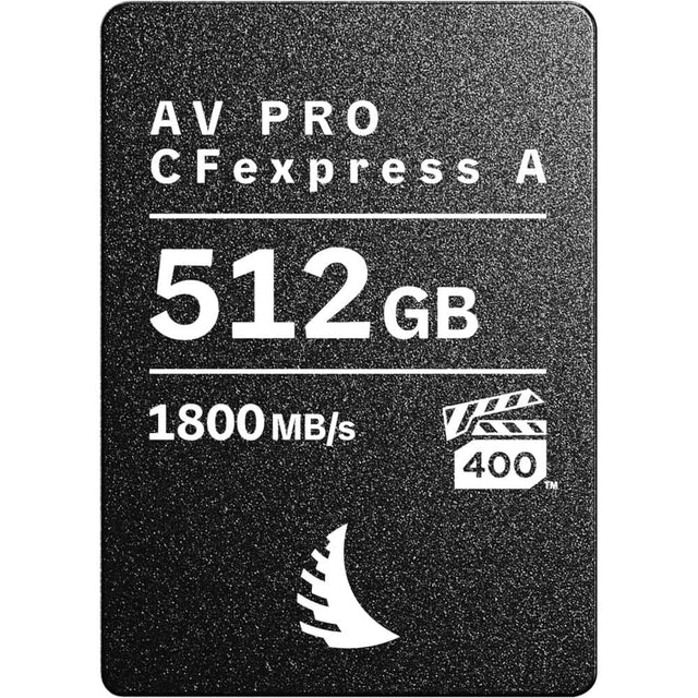 AV PRO  
CFexpress A  
512 GB  
1800 MB/s  
400