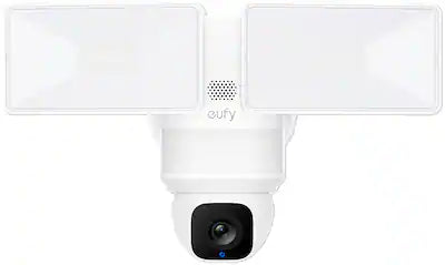 eufy - E30 Outdoor Wired 2K PTZ Security Camera with Floodlights
