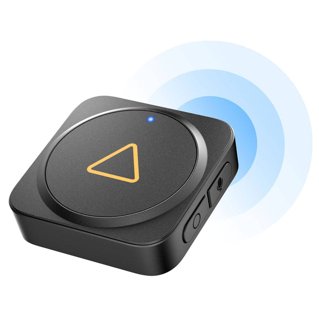 Front. VIOFO - BTR200 Wireless Bluetooth Remote Control with Event Locking, MIC&Wi-Fi&HDR ON/Off Function for A329S/A229/A119 - Black.