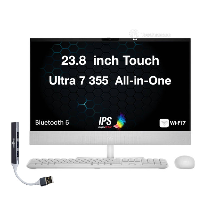 Touchscreen 23.8 inch Touch Ultra 7 355 All-in-One Bluetooth 6 IPS SuperCLEAR Wi-Fi