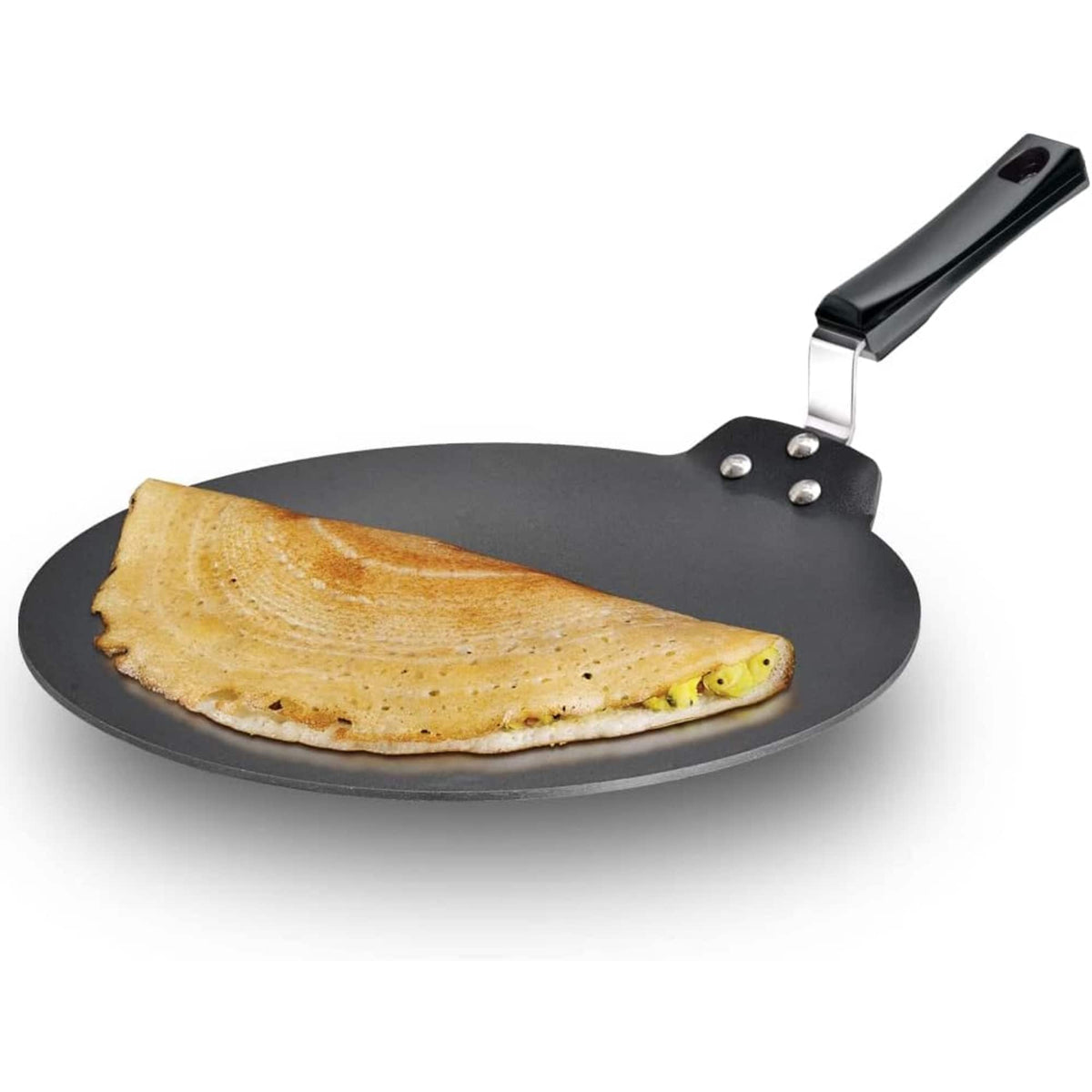 Hawkins - NDT30 12 Inch Nonstick Dosa Tava Griddle - Black