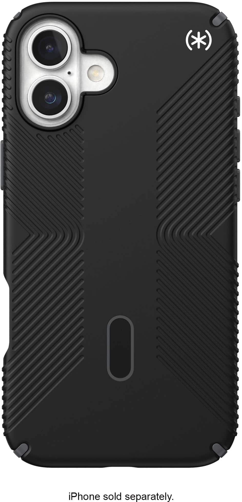 Speck - Presidio2 Grip ClickLock Case with MagSafe for Apple iPhone 16 Plus - Black