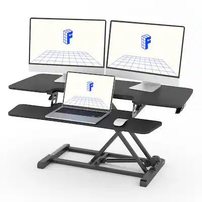 FlexiSpot - M7 Series 42"W Manual Adjustable Standing Desk Converter