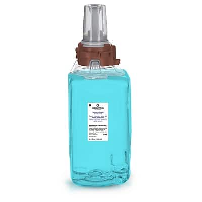 Brighton Professional - Foaming Hand Soap Refill for ADX 12 Dispenser, 1250 ml., 3/Carton - Blue