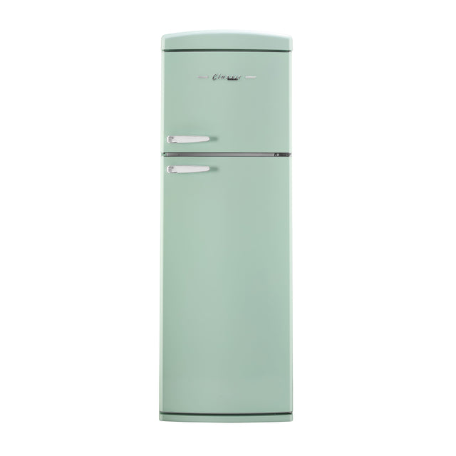Front. Unique Appliances - 24 in. Wide Classic Retro 11 cu.ft. Top Freezer Refrigerator - Summer Mint Green.
