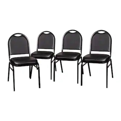 Emma + Oliver - Dymoke Versatile Dome Back Stacking Banquet Chair