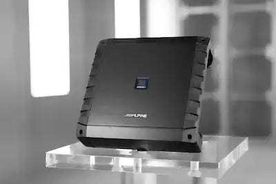 Alpine - S-Series Class D Mono Amplifier with Variable Crossovers