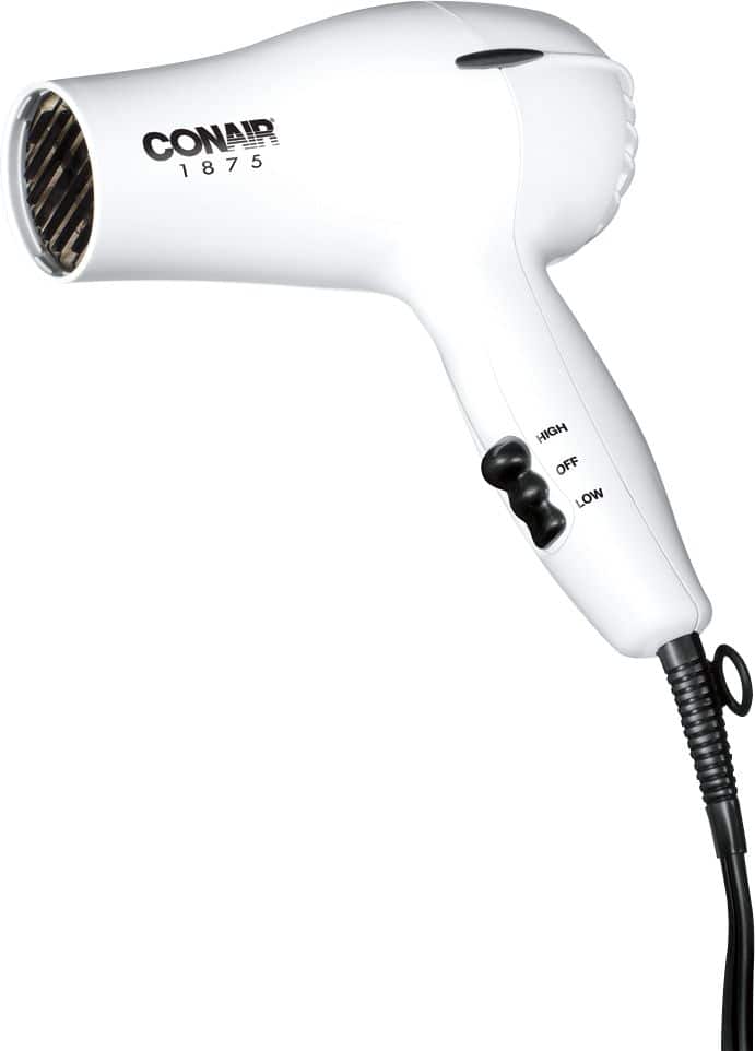 Conair - Hair Dryer - White