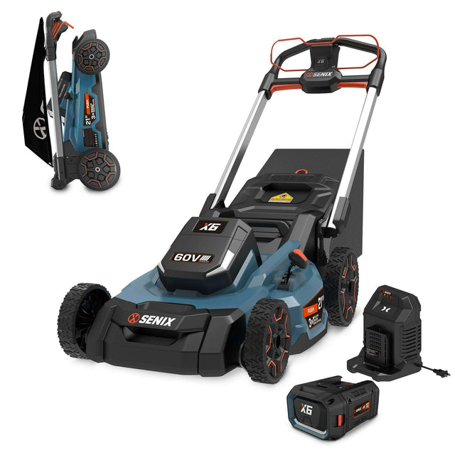 SENIX  
X6  
60V  
21"  
3 SPEED  
X6  
SENIX  
X6