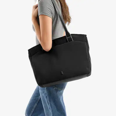 tomtoc - Laptop Tote Bag for Women, Laptop Work Shoulder Bag with Device Compartment fits up to 14 inch MacBook Pro, 12.5L