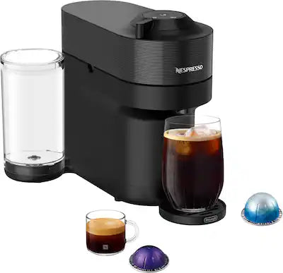 Nespresso - Vertuo Pop+ Coffee and Espresso Maker by De'Longhi