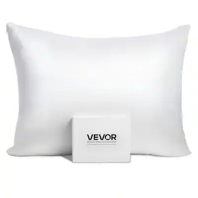 VEVOR - Silk Pillowcase, 100% Pure Mulberry Silk Pillow Case, 26 in x 20 in Standard Silky Pillow Case for Hair and Skin, Smooth