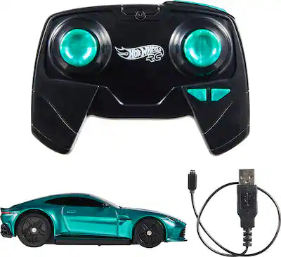 Hot Wheels - 1:64 Scale Aston Martin Vantage R/C Vehicle