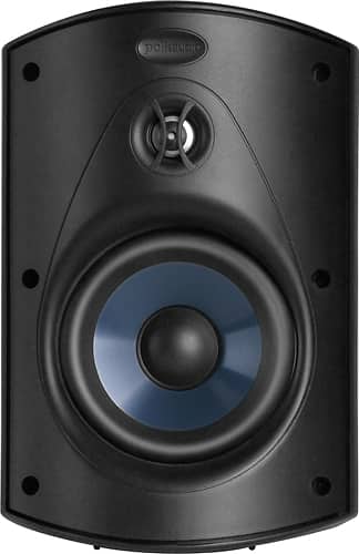 Front. Polk Audio - Atrium5 5" Outdoor Speakers (Pair) - Black.