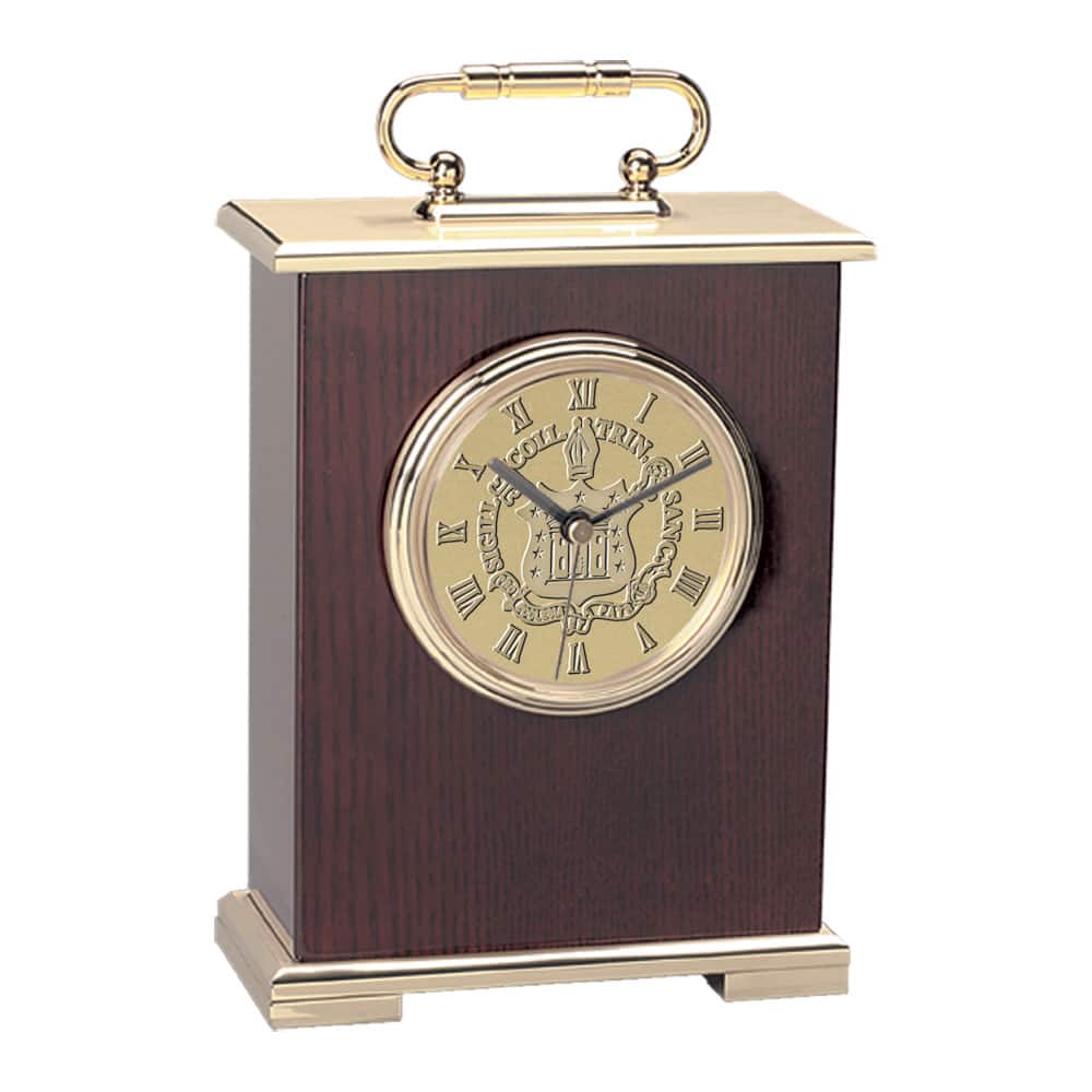 Jardine - Trinity Bantams Carriage Clock - Gold