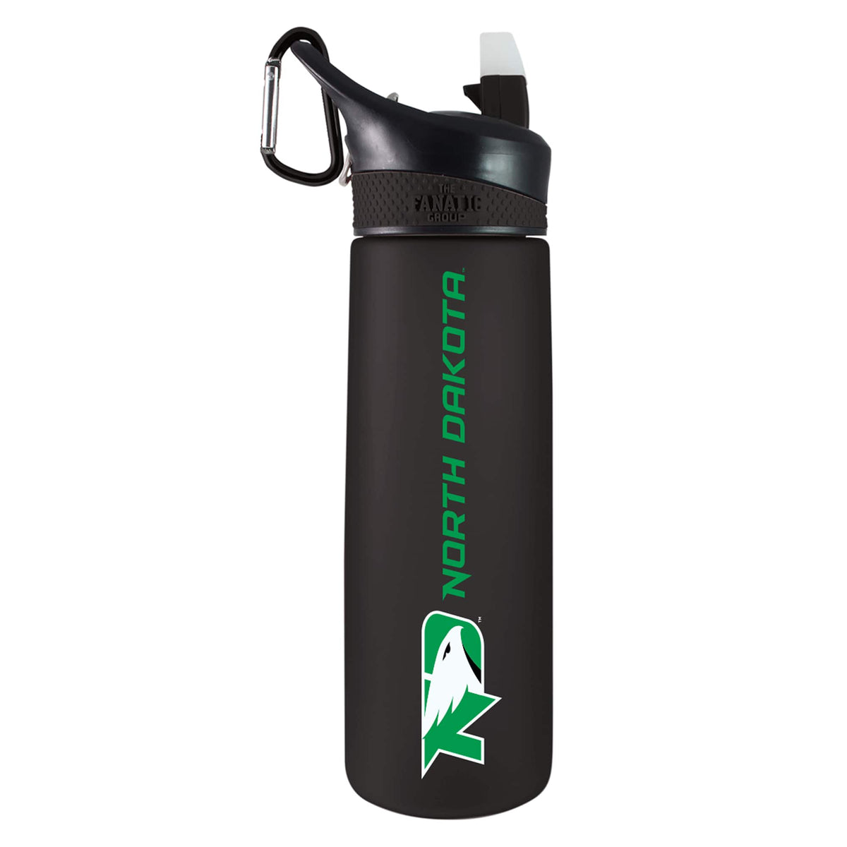 The Fanatic Group - North Dakota 24oz. Frosted Sport Bottle - Multicolor