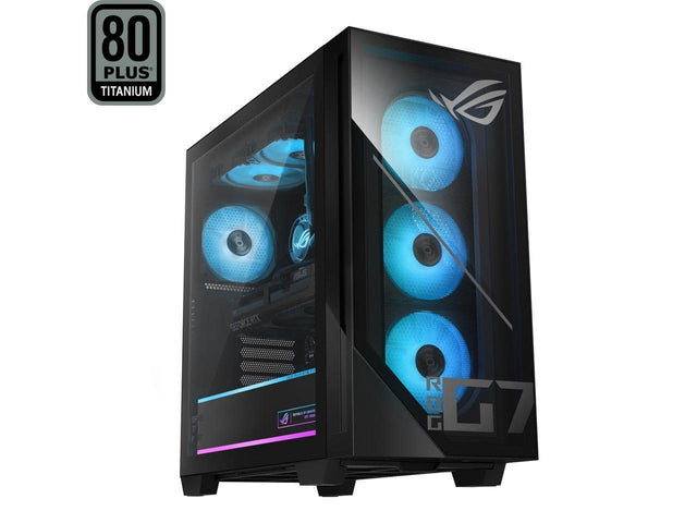 80 PLUS TITANIUM  
GEFORCE RTX  
ISUS REFORDED  
... G7