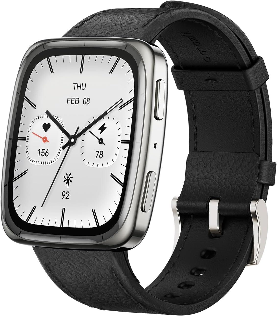 Amazfit - Active 2 Sqaure Smartwatch 44mm Premium - Black - (2025)