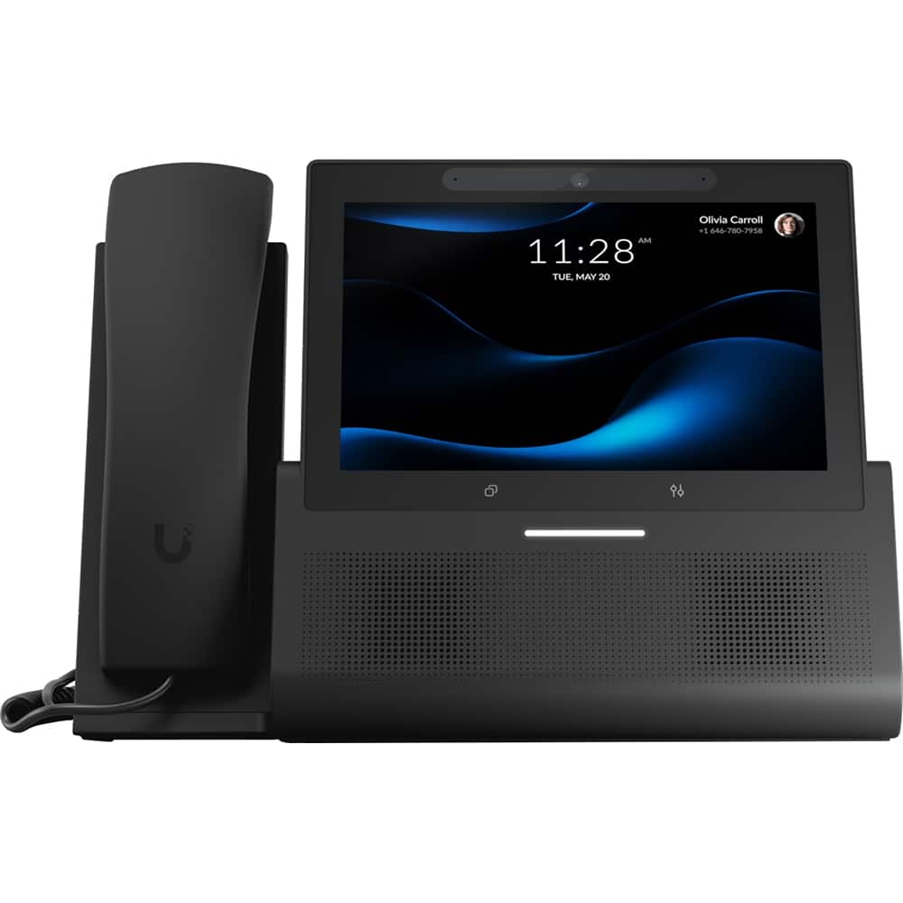 Ubiquiti - G3 Touch Enterprise Talk Phone UTP-G3-TOUCH-ENTERPR - Black