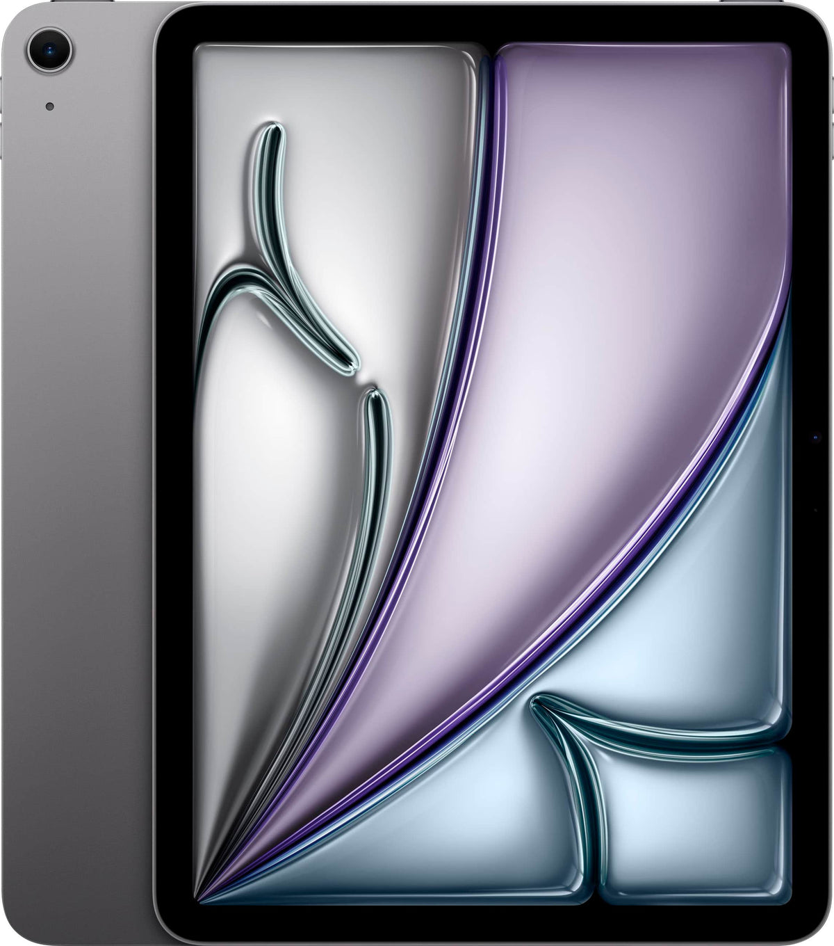 Apple - Geek Squad Certified Refurbished 11-inch iPad Air M3 chip Built for Apple Intelligence Wi-Fi 128GB - Space Gray