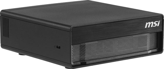 Front. MSI - MSI - EdgeXpert Mini Desktop - Arm 20 core - 128GB Memory - NVIDIA Blackwell Graphics - 4TB Storage - Black - Black.