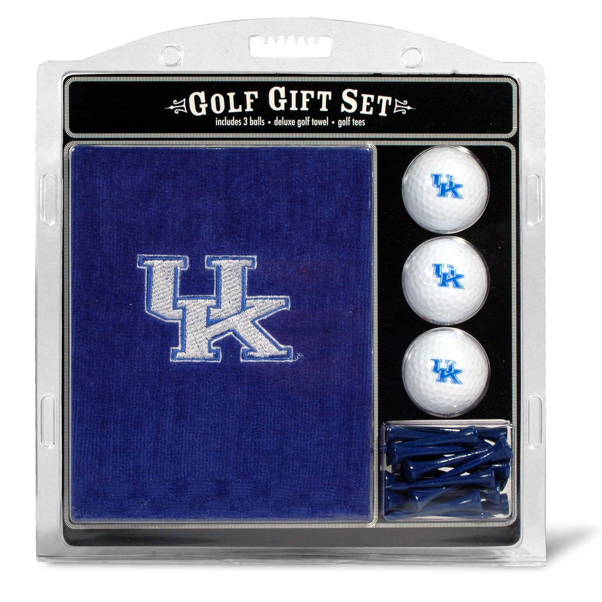 Team Golf - Kentucky Wildcats Embroidered Golf Gift Set - Multicolor