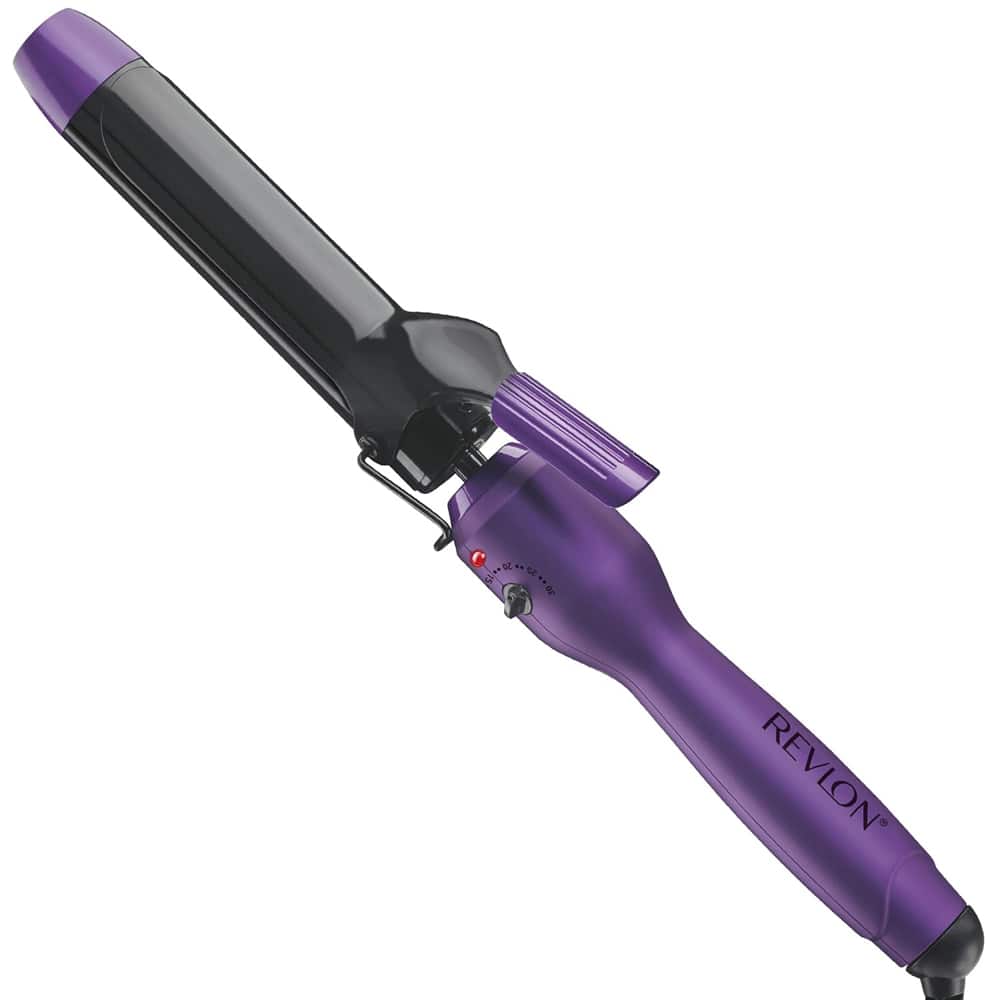 Revlon - Tourmaline Ceramic 1-1/4" Curling Iron - Purple