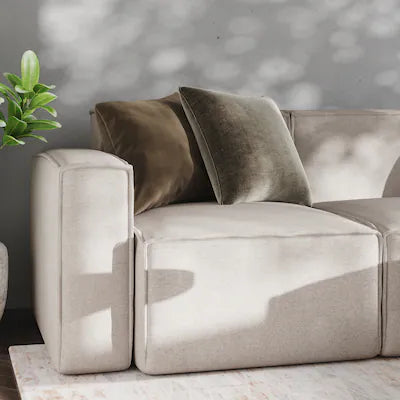 Emma + Oliver - Farmount Modular Left Side Armchair with Arm Rest