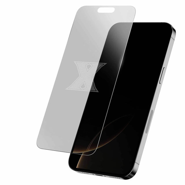 Front. Screen Skinz - Xavier Musketeers Clear iPhone Screen Protector - 14 Pro - Multicolor.