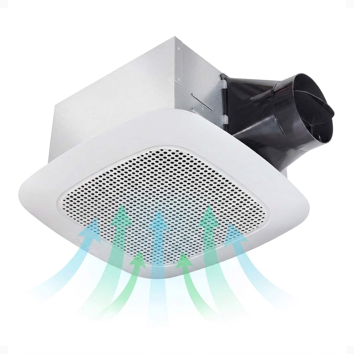 Delta Breez - Signature 110 CFM Ceiling Exhaust Fan with Bluetooth Stereo Speaker - White