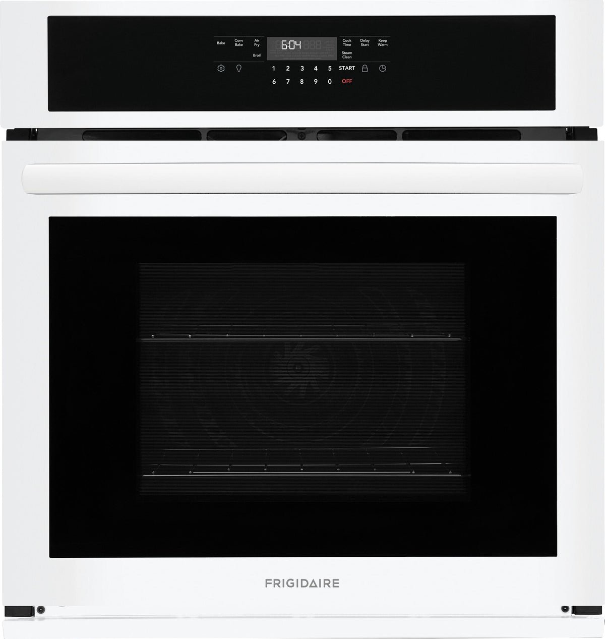 Frigidaire - 27" Single Wall Oven with Air Fry - White