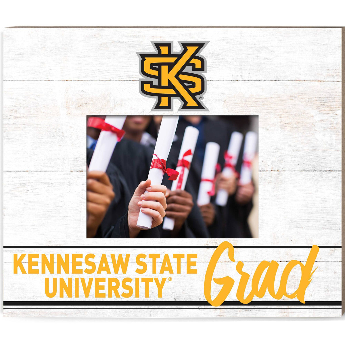 Jardine - Kennesaw State Owls 11'' x 13'' Grad Picture Frame - White