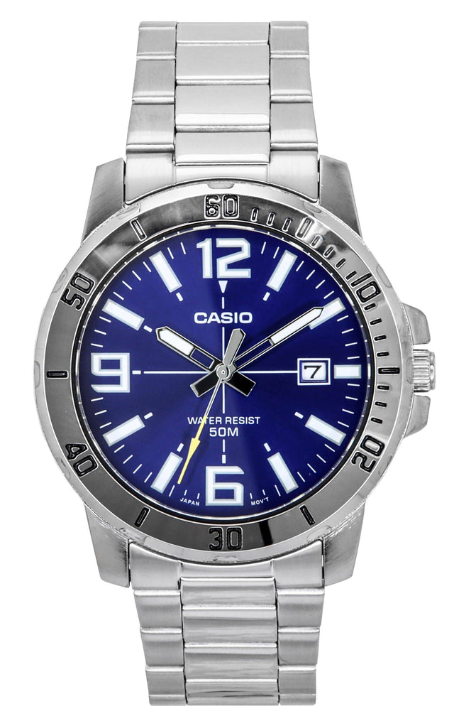 60 12 50 CASIO 9 7 WATER RESIST - 50M 6 JAPAN MOV'T 30