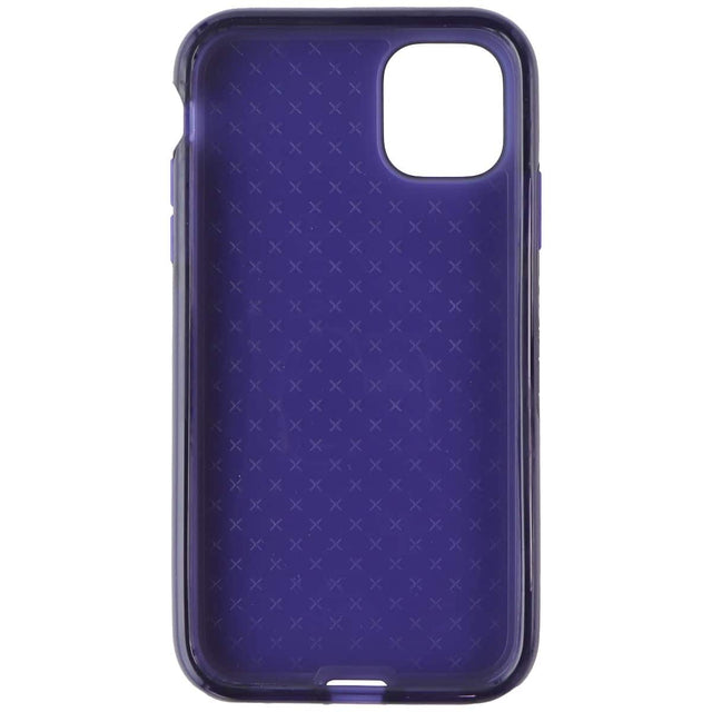 Front. Tech21 - tech21 Evo Check Series Phone Case for Apple iPhone 11 - Indigo - Purple.