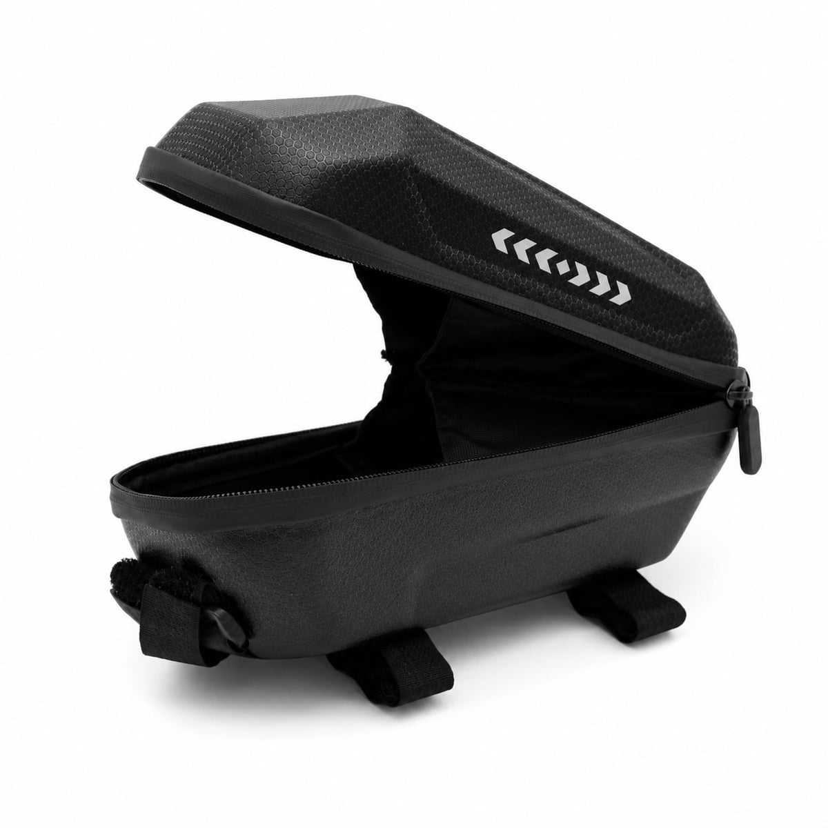 Hover Heart - Water-Resistant EVA Hard Shell Bike Storage Bag, Bicycle Front Bag for Tools, Chargers and Electric Scooter Accessories - Black