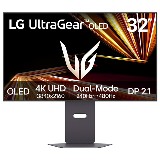LG UltraGear™ OLED 32" V OLED 4K UHD Dual-Mode DP 2.1 3840x2160 240Hz 480Hz