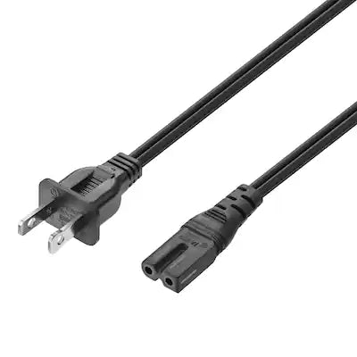 Best Buy essentials™ - 6' 2-Slot Polarized Power Cord