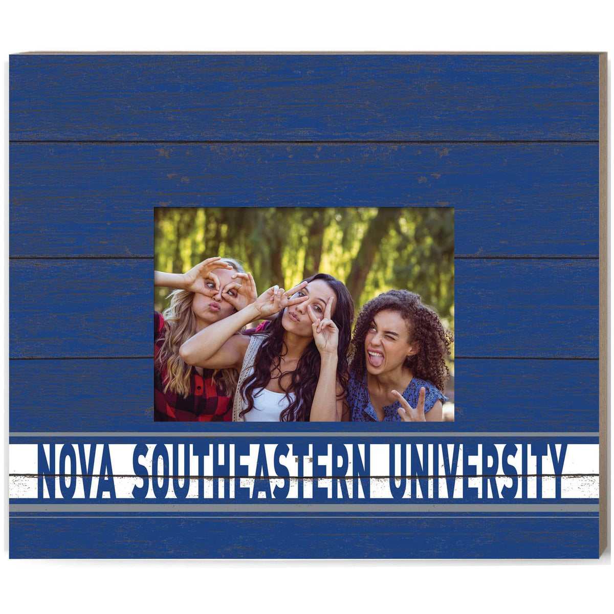 Jardine - Nova Southeastern Sharks 11" x 13" Team Spirit Scholastic Picture Frame - Blue