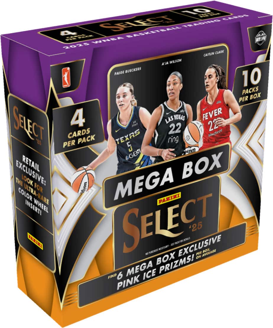 2025 Panini WNBA Select Basketball Mega Box