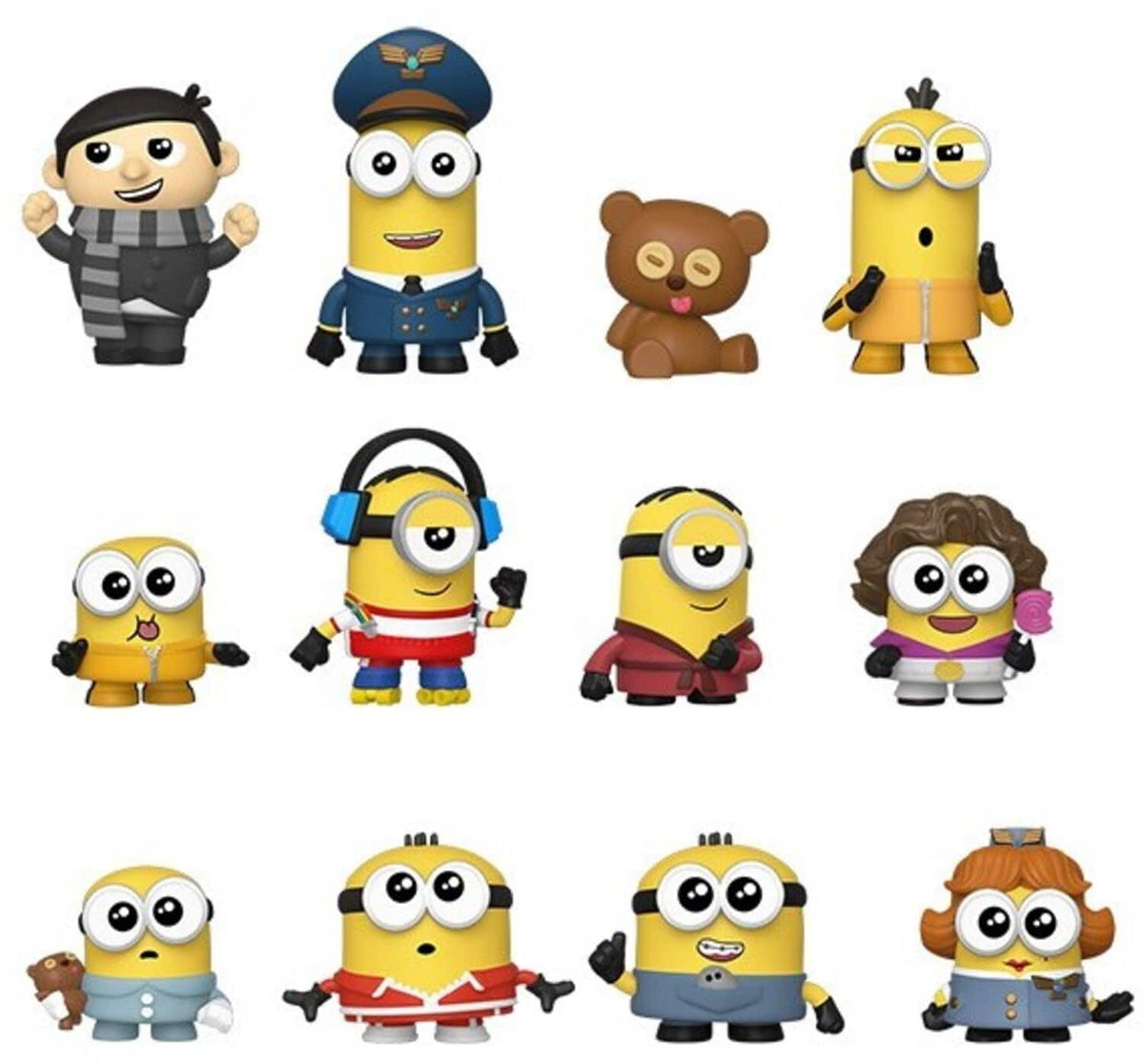 Funko - MYSTERY MINI: Minions 2 (ONE Random Mystery Mini Figure Per Purchase) - COLLECTIBLES - Multicolor