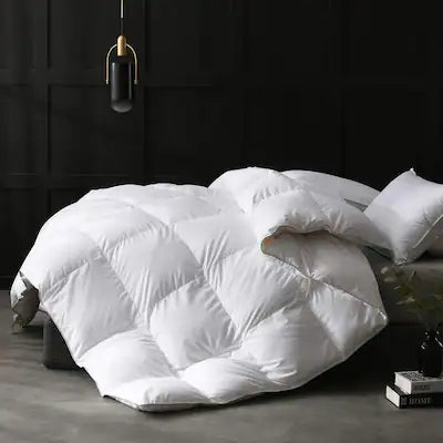 APSMILE - Luxurious Feathers Down Full Queen Duvet Insert Comforter