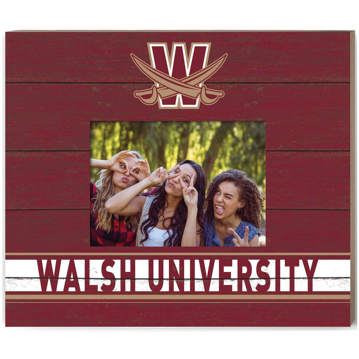 Jardine - Walsh Cavaliers 11'' x 13'' Team Spirit Scholastic Picture Frame - Maroon