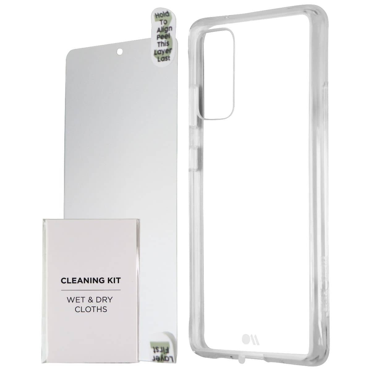 Case-Mate - Protection Pack (Case & Glass) for Samsung Galaxy S20 FE 5G - Clear