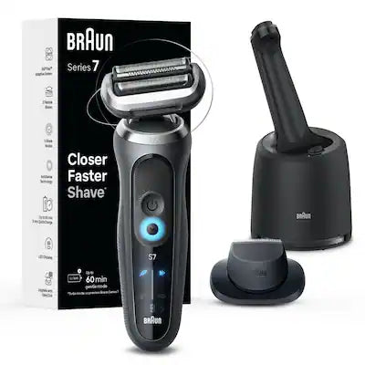 Braun - Series 7 Wet/Dry Electric Shaver with Smart Center